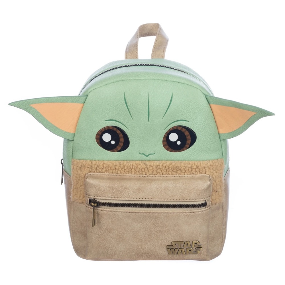 Star Wars Child Grogu Figural Backpack Disney Baby Yoda Mandalorian Loungefly